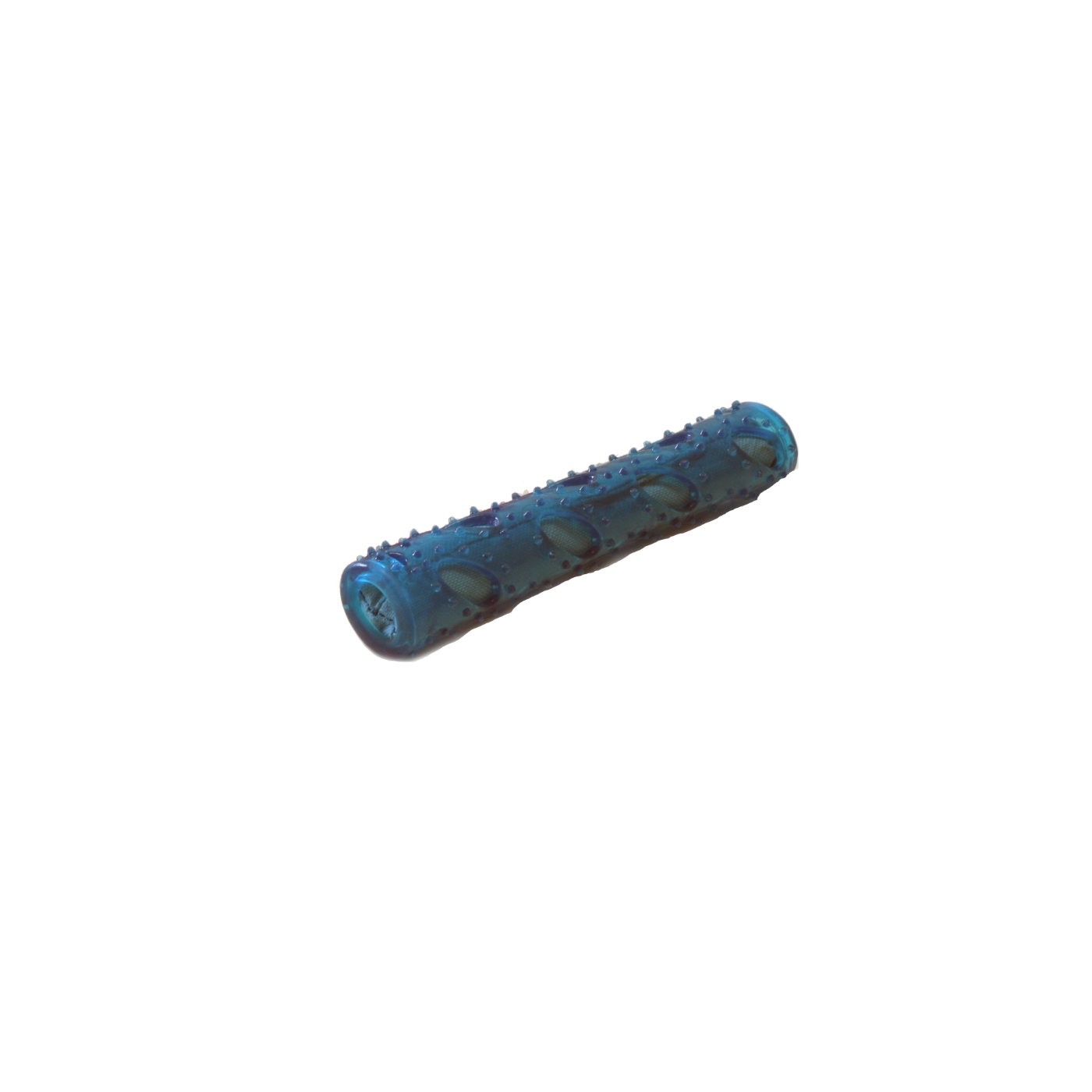 United Pets Gioco in gomma per Cani con Inserti in Tessuto Crunchy Stick Azzurro