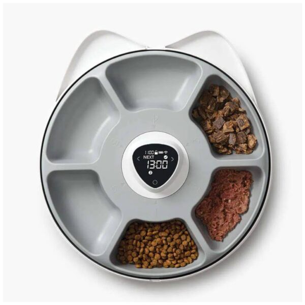 Catit Distributore Automatico Cibo per Gatti Pixi Smart Feeder 6 Pasti