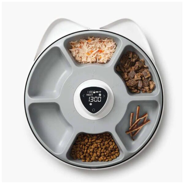 Catit Distributore Automatico Cibo per Gatti Pixi Smart Feeder 6 Pasti