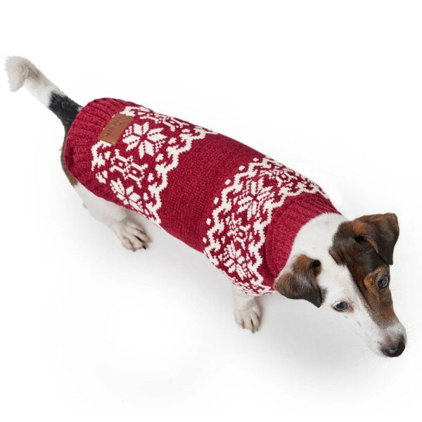 Hunter Maglioncino Pullover per Cani Birka Rosso