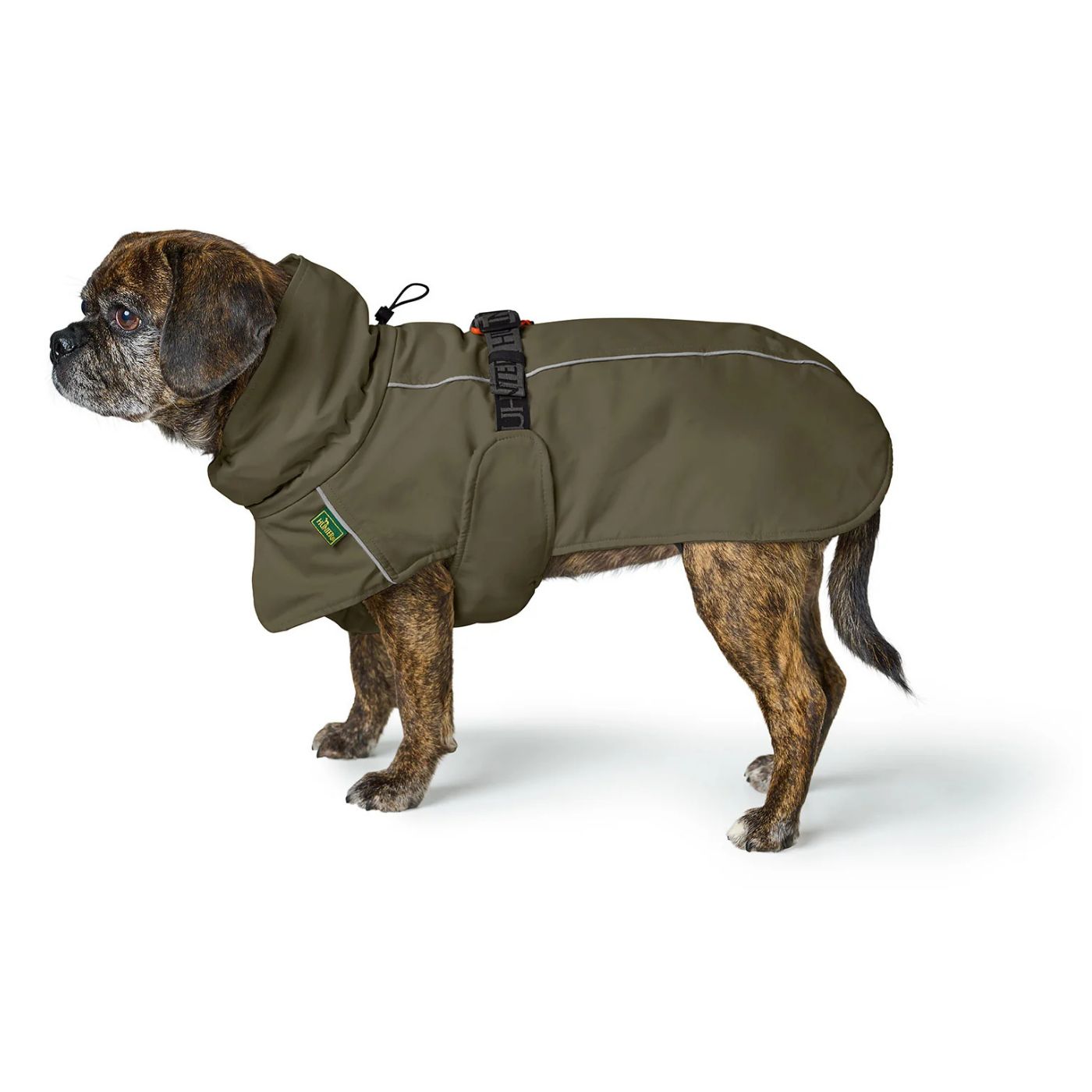 Hunter Cappotto per Pug e Bulldog Nordby Verde Oliva