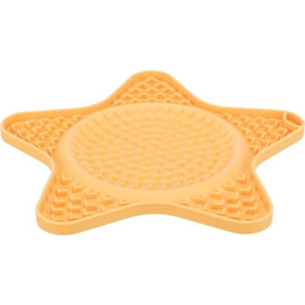 Trixie Tappetino Lick’n'Snack per Cani in Silicone 23,5 cm Giallo