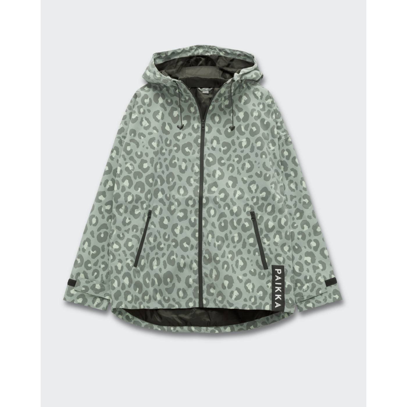 Paikka Impermeabile Unisex Alta Visibilità Leo Verde