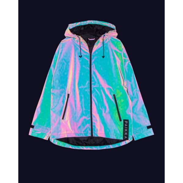 Paikka Impermeabile Unisex Alta Visibilità Leo Verde