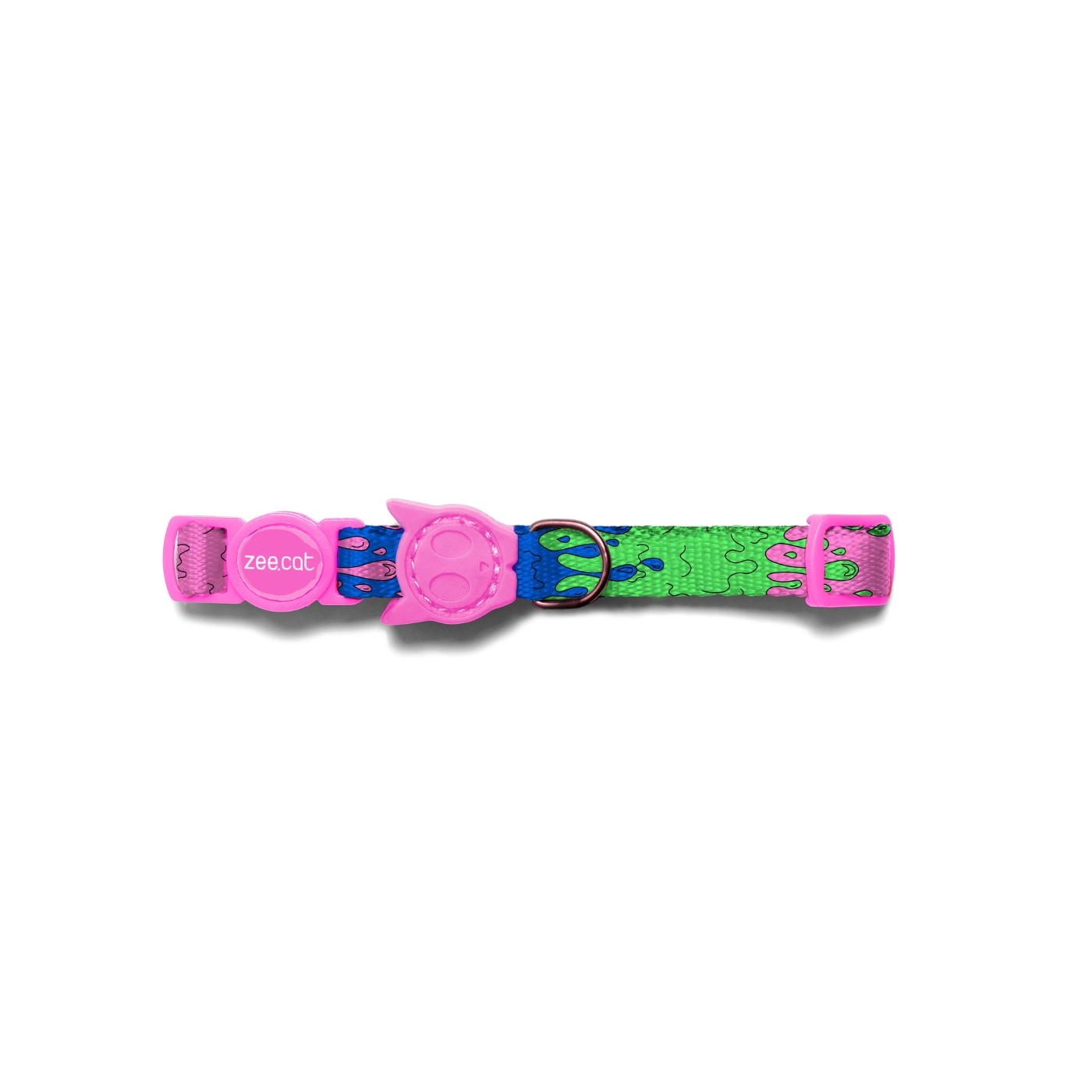 Zee.Cat Collare per Gatti Regolabile Melted 20 - 30 cm