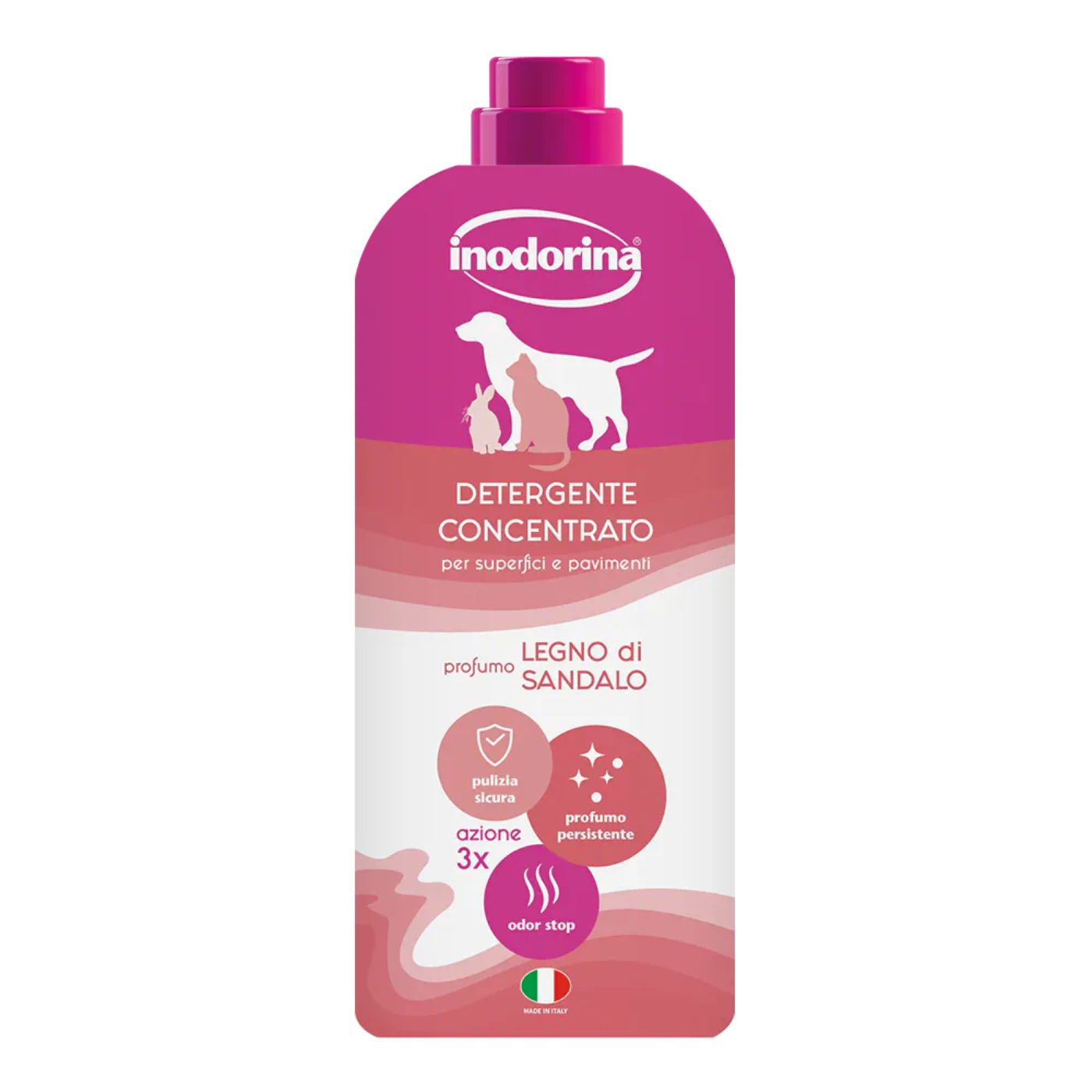 Inodorina Detergente per Pavimenti al Sandalo 1 lt