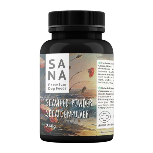 Sanadog Polvere di Alghe per Cani 240 g