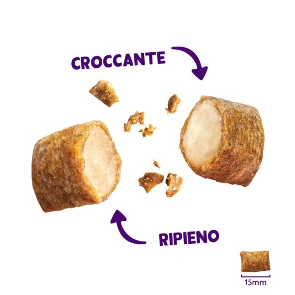 Edgard&Cooper Snack per Gatti Pillows Fagottini Ripieni al Tacchino 60 g.