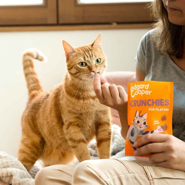 Edgard&Cooper Biscottini per Gatti Crunchies al Pollo 50 g.
