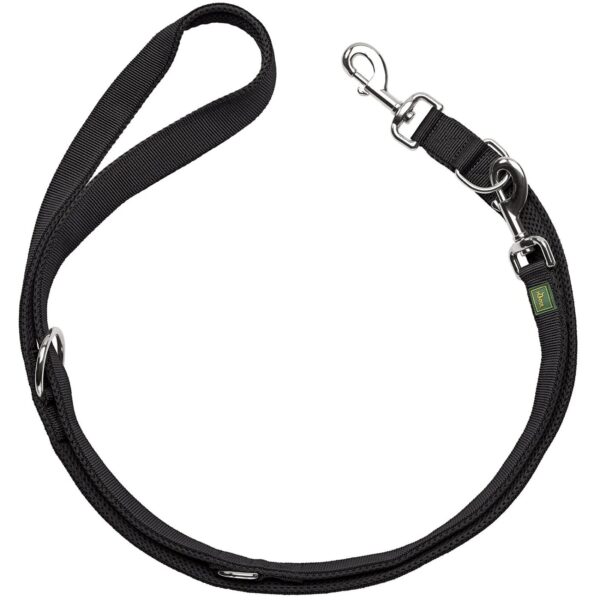 Hunter Guinzaglio Regolabile per Cani Divo Up Nero