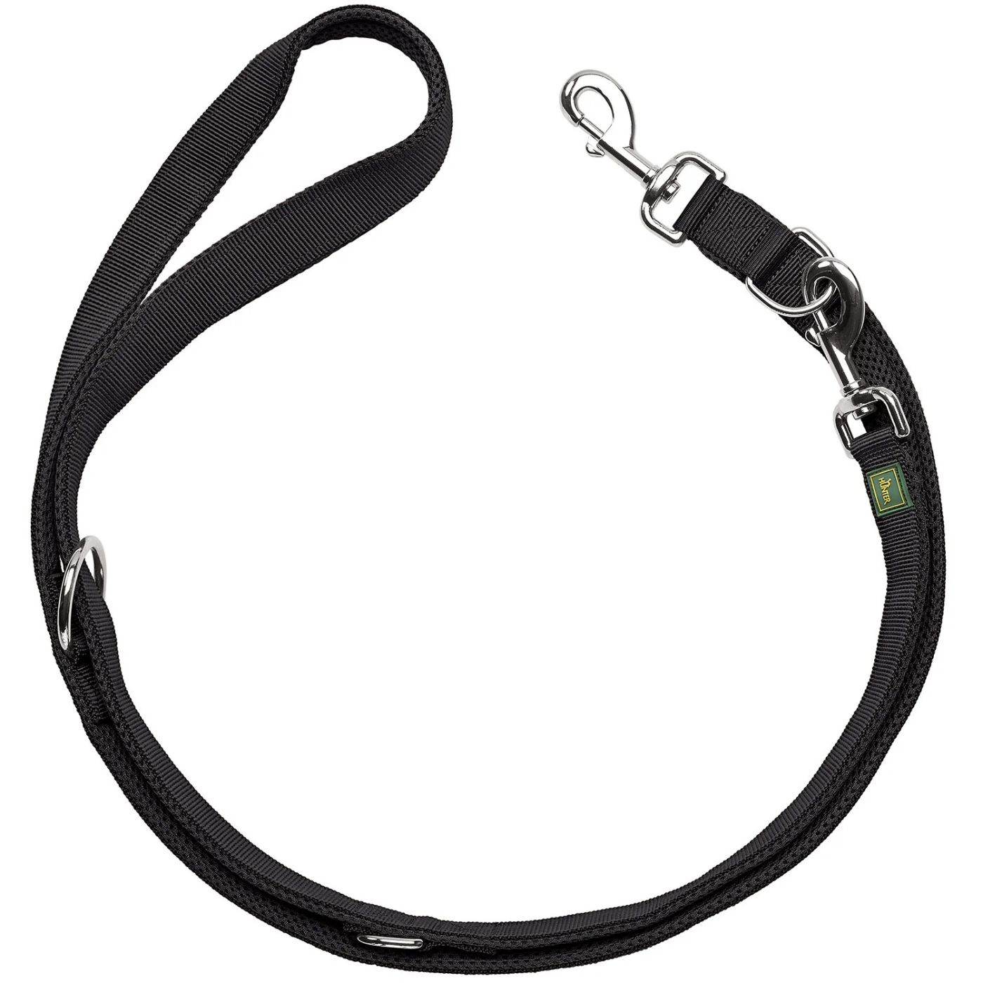 Hunter Guinzaglio Regolabile per Cani Divo Up Nero