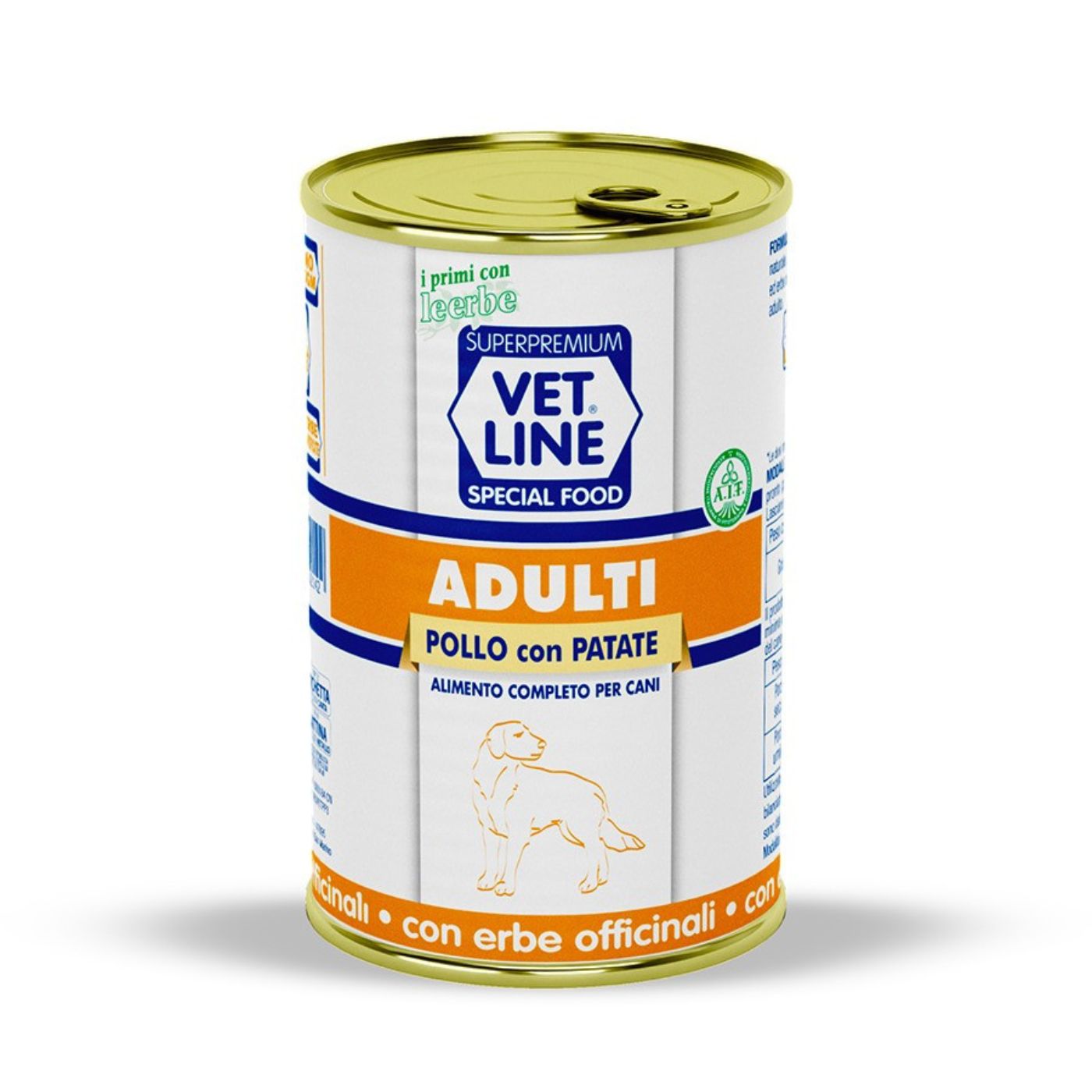 Vet Line Umido Pollo e Patate per Cani Adulti 400g VetLine