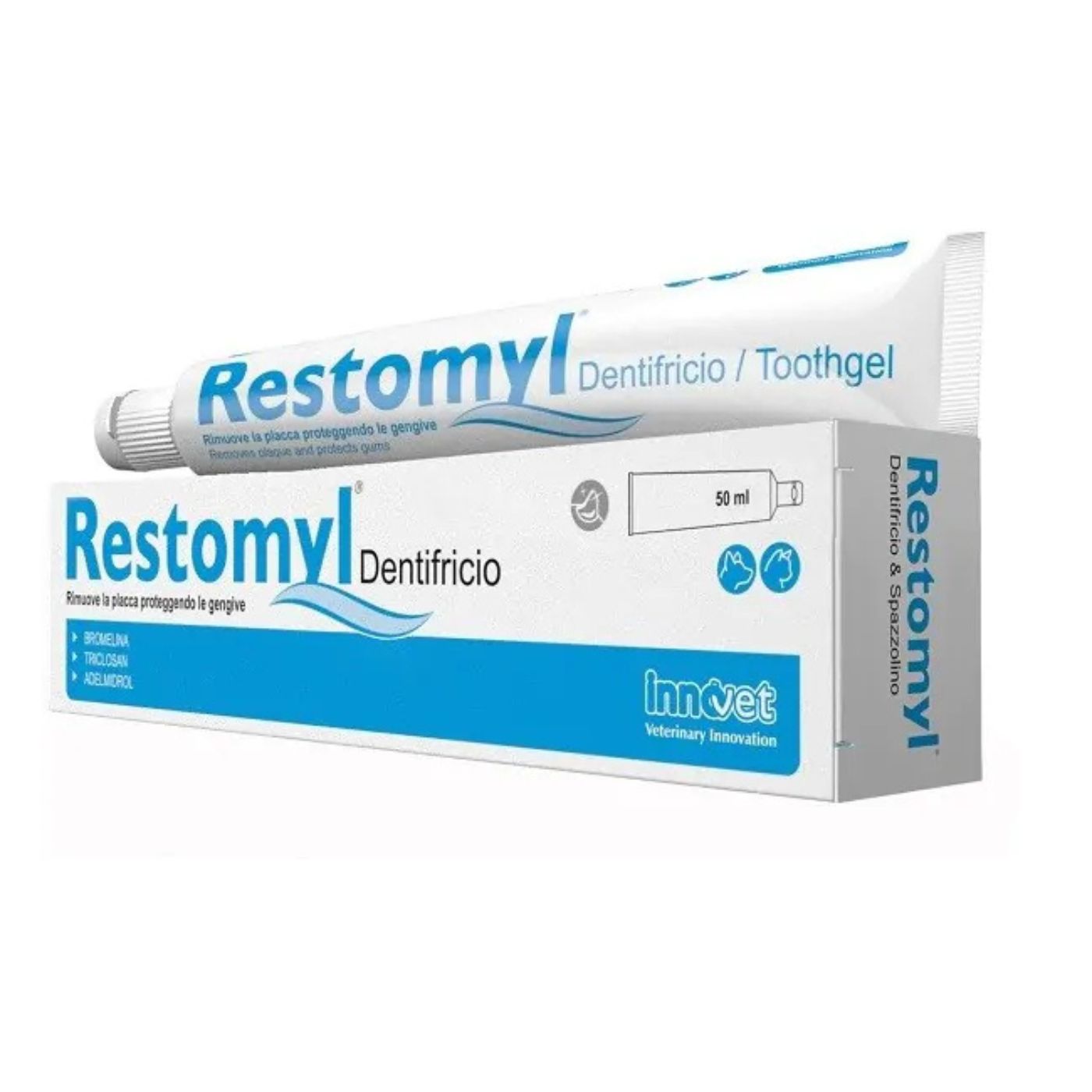 Innovet Dentifricio per Cani e Gatti Restomyl® 50 ml