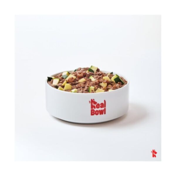 Real Bowl Alimento Completo Fresco Cotto per Cani al Pesce Senza Cereali Grain Free
