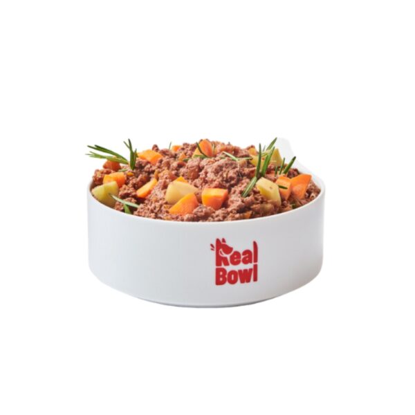 Real Bowl Alimento Completo Fresco Cotto per Cani al Pollo Senza Cereali Grain Free