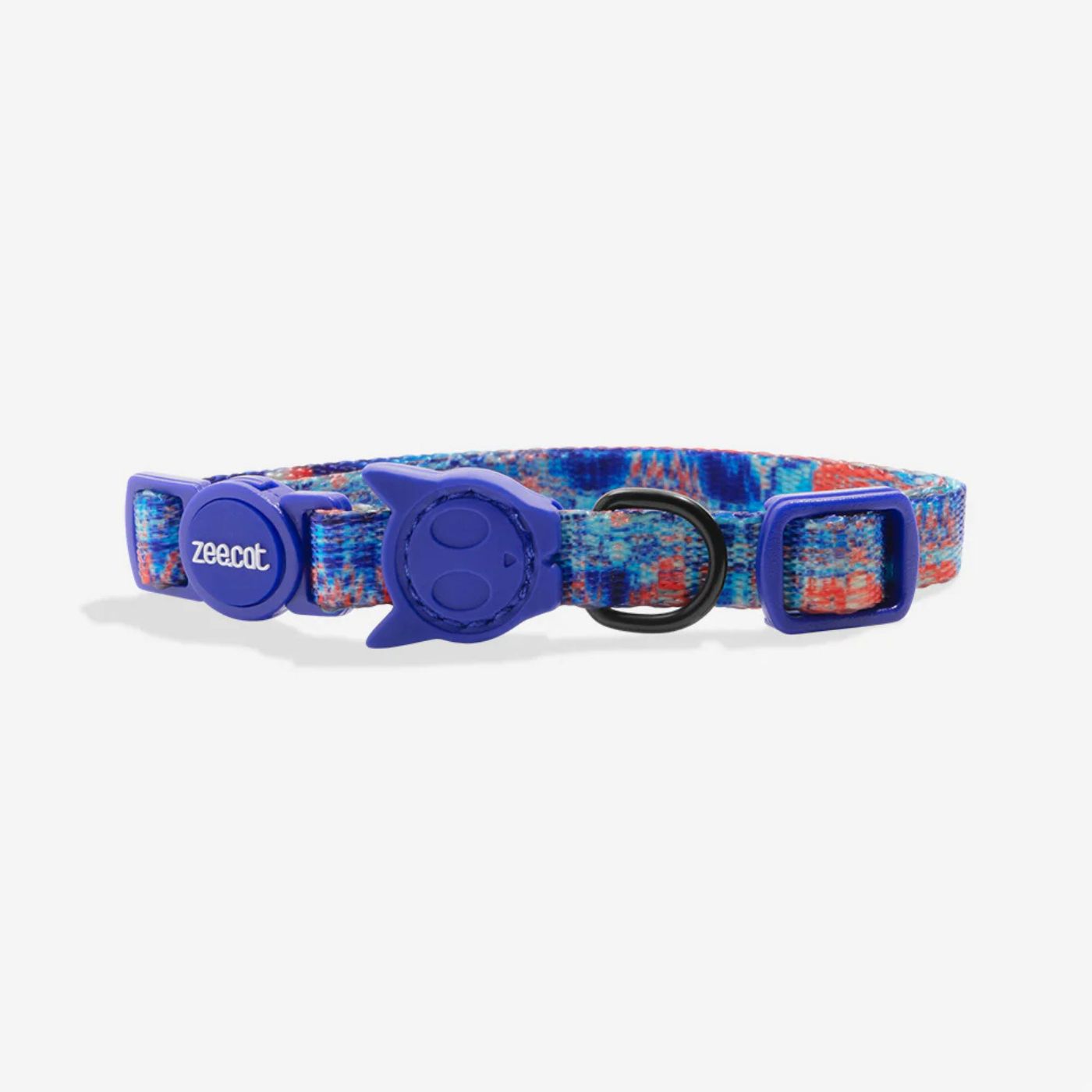 Zee.Cat Collare per Gatti Regolabile Error #404 Linea Glitch 20 - 30 cm