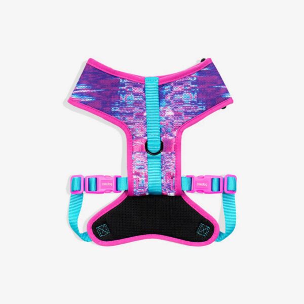 Zee.Dog Pettorina Regolabile Air Mesh per Cani Error #502 Linea Glitch