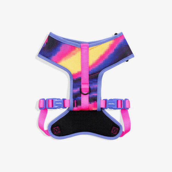 Zee.Dog Pettorina Regolabile Air Mesh per Cani Error #500 Linea Glitch