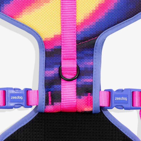 Zee.Dog Pettorina Regolabile Air Mesh per Cani Error #500 Linea Glitch