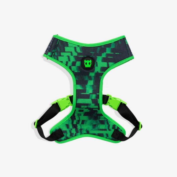 Zee.Dog Pettorina Regolabile Air Mesh per Cani Error #410 Linea Glitch