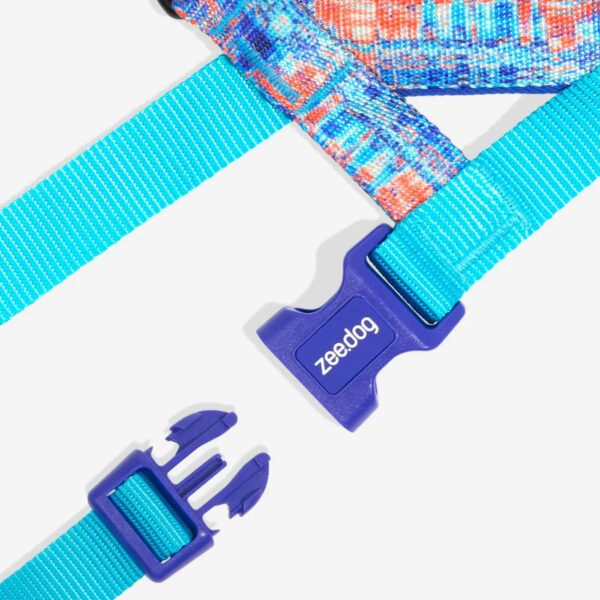 Zee.Dog Pettorina Norvegese Softer-Walk per Cani Error #404 Linea Glitch - Gancio