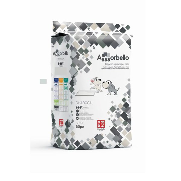 Ferribiella Tappetini Igienici per Cani ai Carboni Attivi 60 x 90 cm