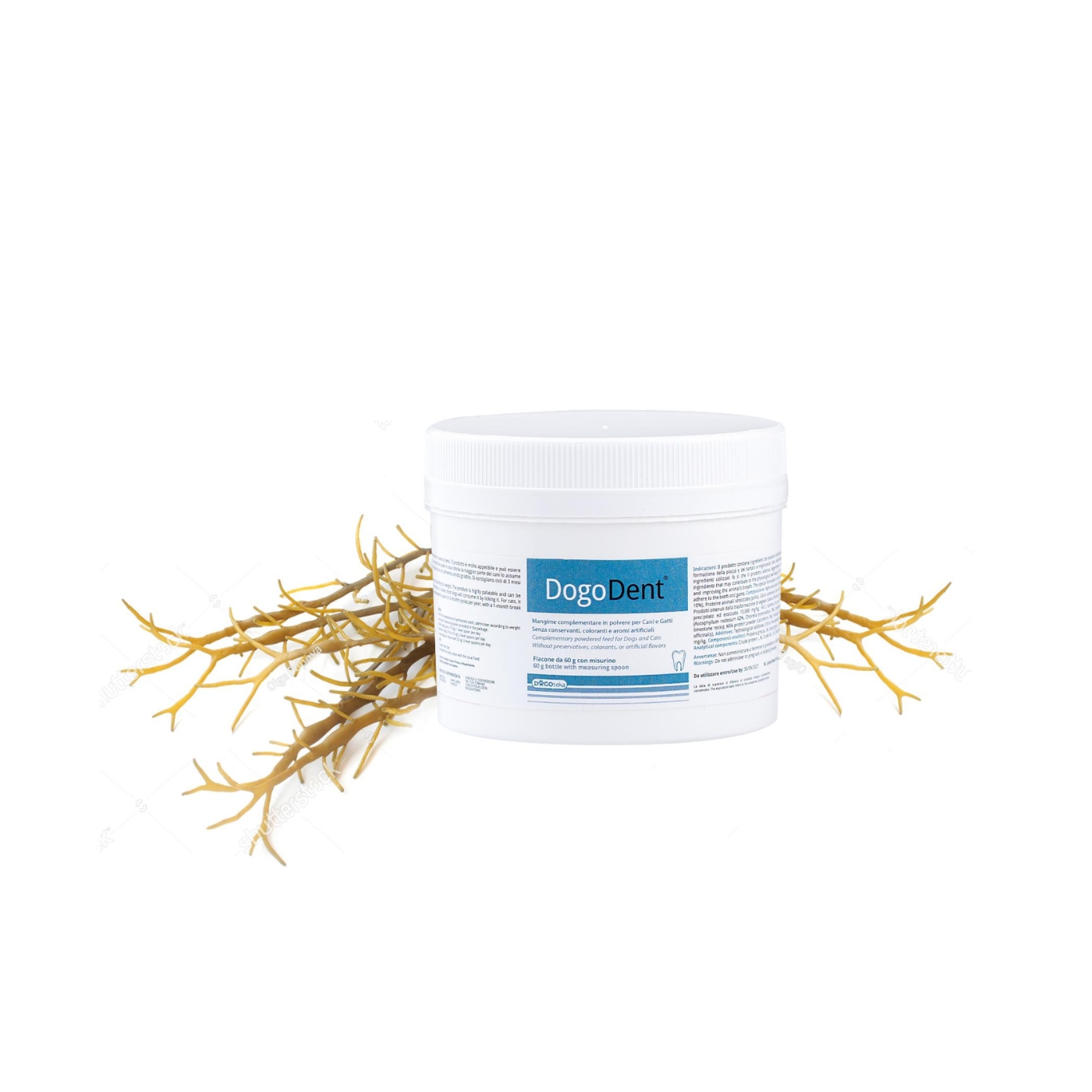 Dogoteka DogoDent Polvere per Cani e Gatti 60 gr