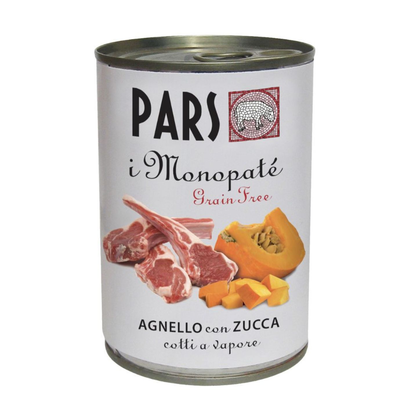 Pars Monopatè Agnello con Zucca 395 g per Cani e Gatti