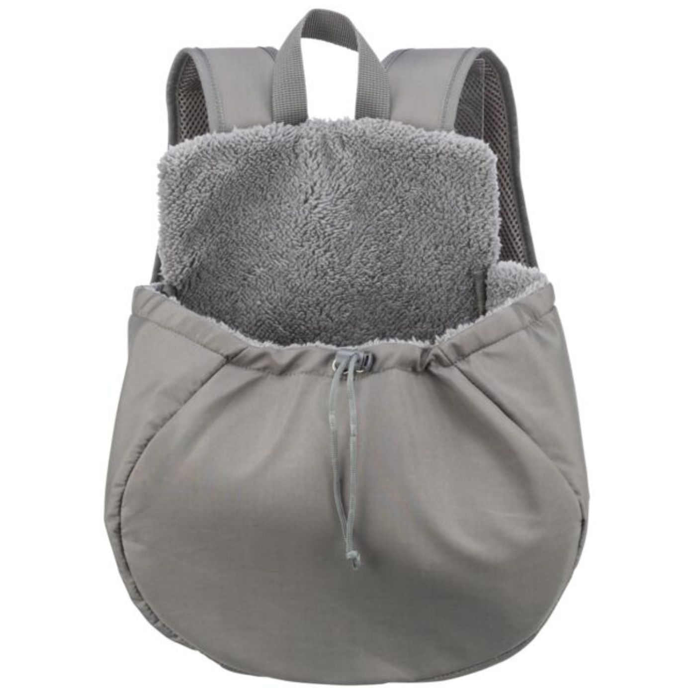 Trixie Borsa Trasportino Frontale per Cani Molly Max 4 Kg di Peso 25 x 38 x 17 Kg Grigio