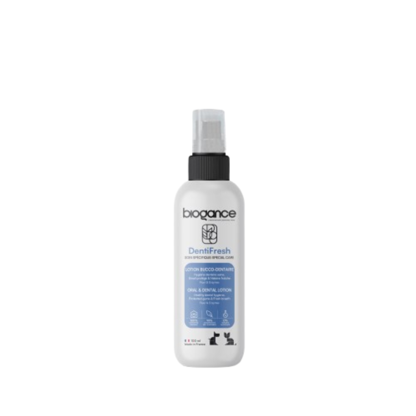 biogance dentifricio spray alla menta per cani e gatti dentifresh 100 ml