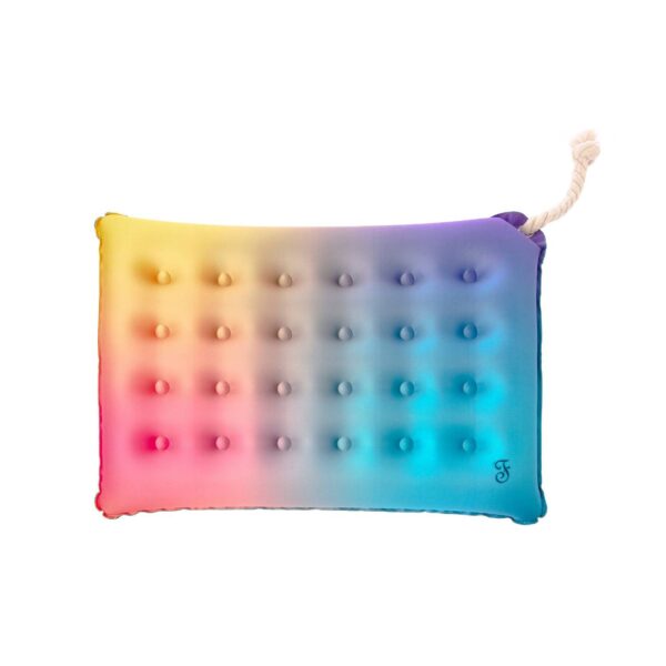 Ferribiella Cuscino Gonfiabile per Cani Blow Rainbow 60 x 40 cm