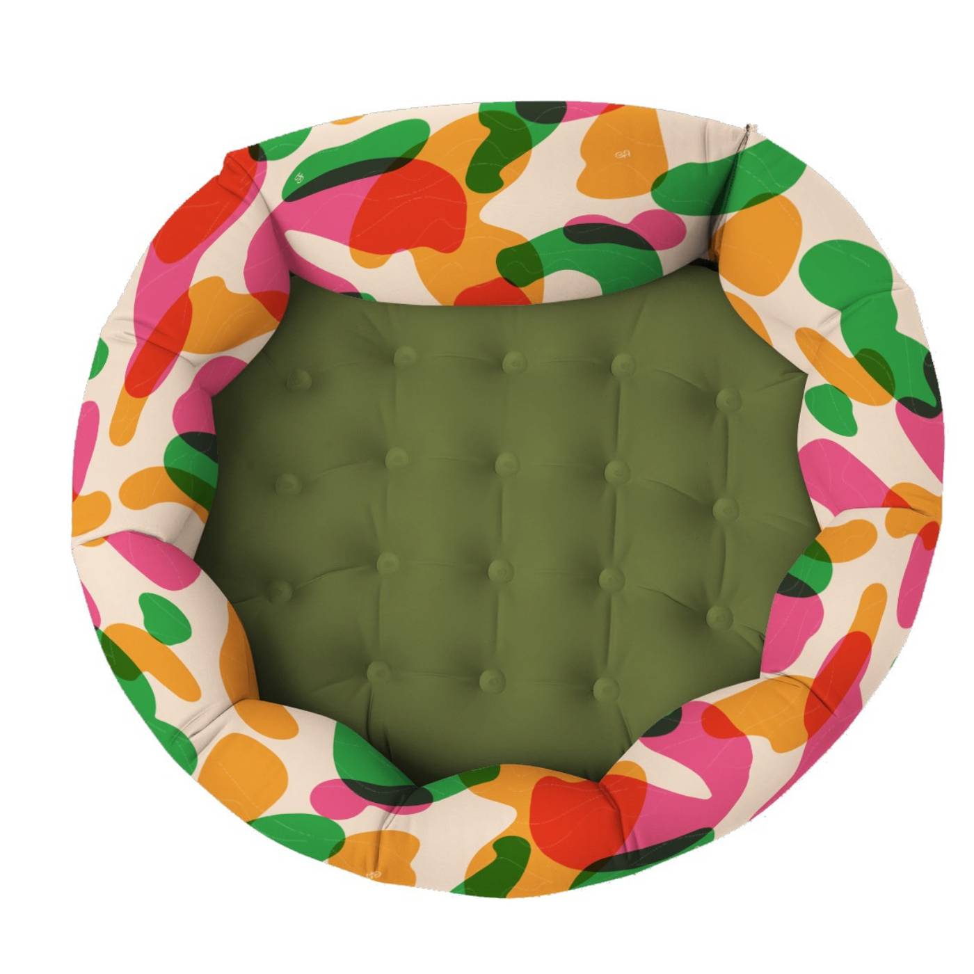 Ferribiella Cuccia Gonfiabile per Cani Blow Camouflage 57 x 55 x 20 cm
