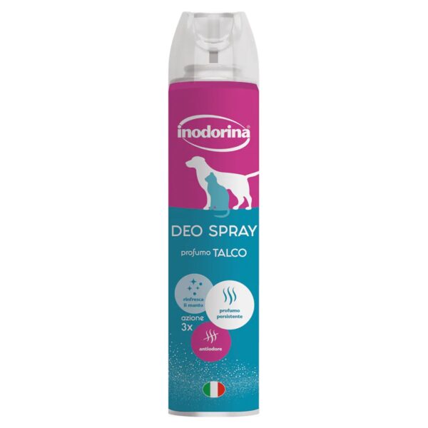 Inodorina Deodorante Spray per Cani Talco 300 ml
