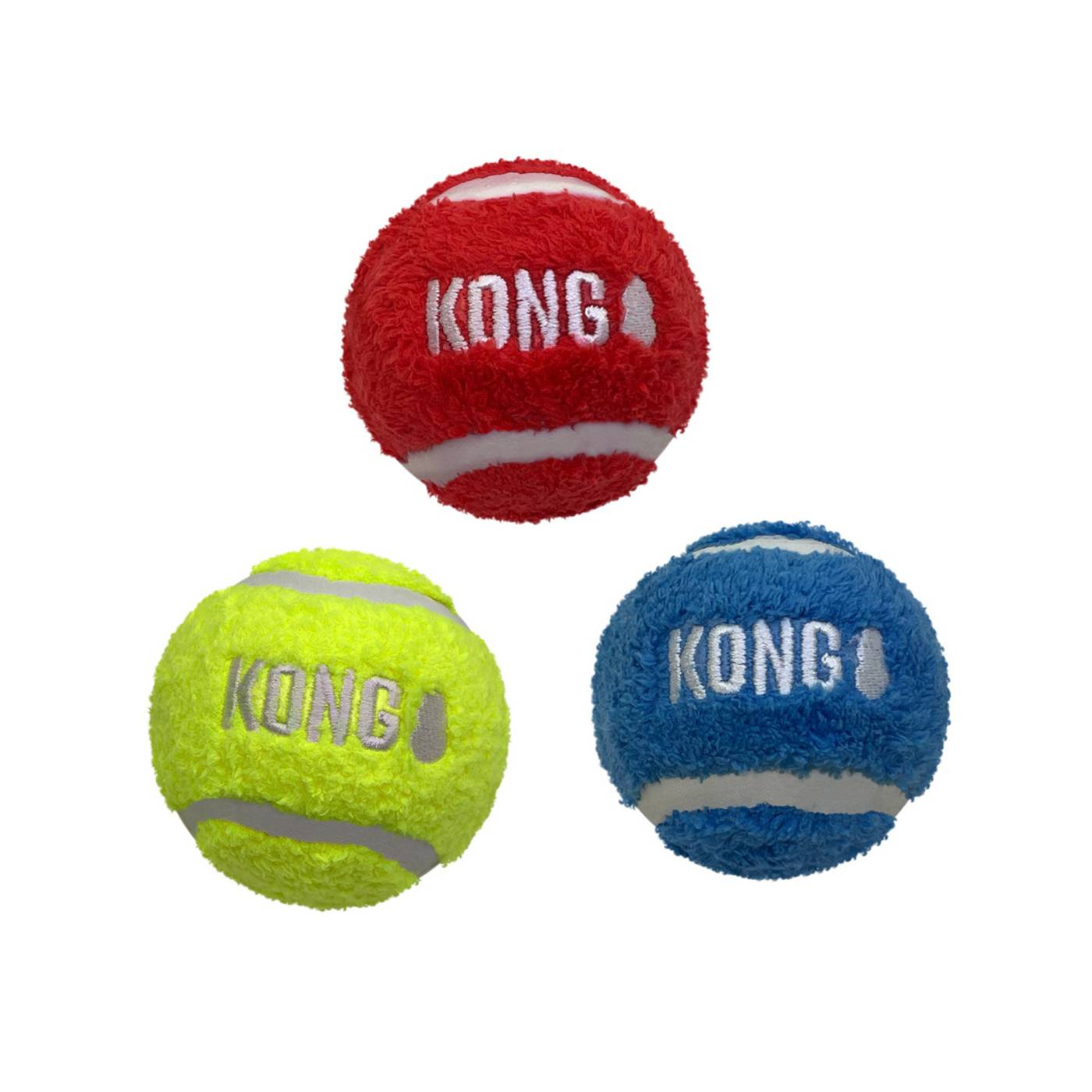 Kong Gioco per Cani Sport Softies Balls 3 pz M