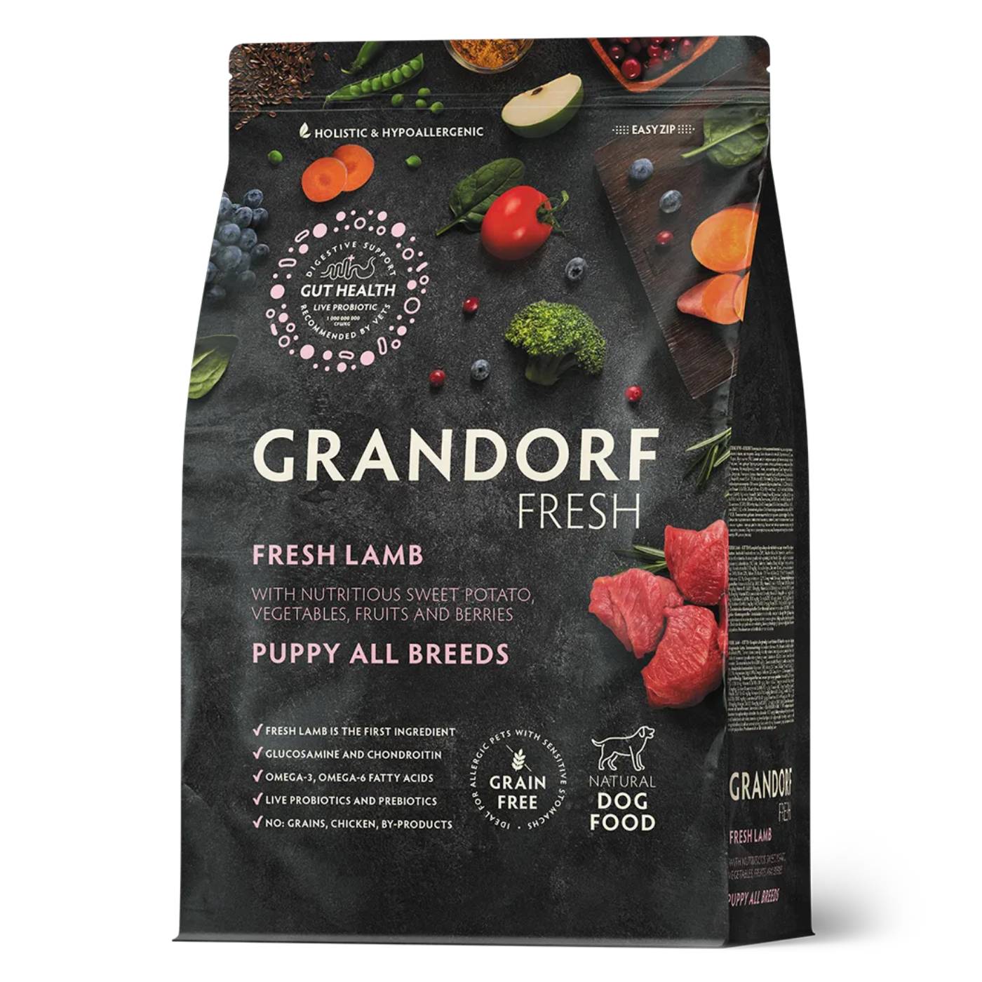 Grandorf Fresh Puppy All Breeds Agnello e Patata Dolce per Cuccioli