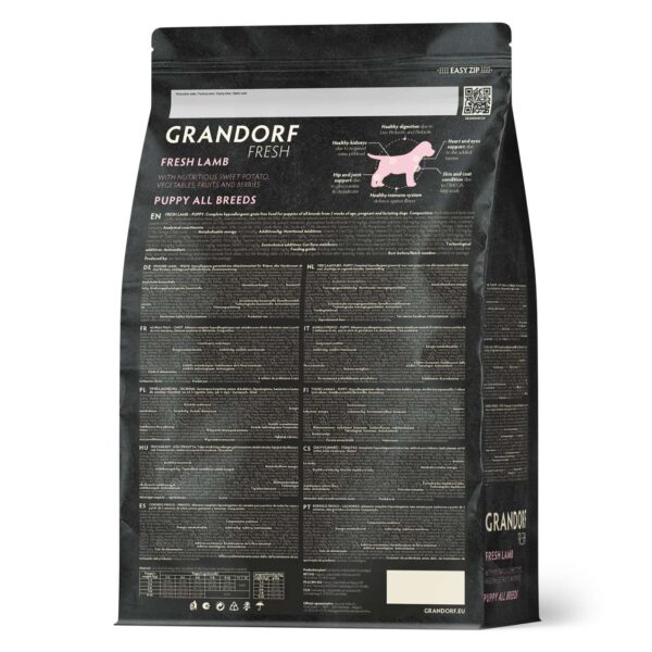 Grandorf Fresh Puppy All Breeds Agnello e Patata Dolce per Cuccioli