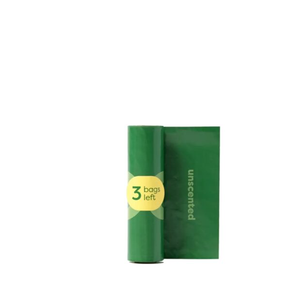 Earth Rated Dispenser Portasacchetti Igienici per Cani Include 1 Rotolo con 15 Sacchetti