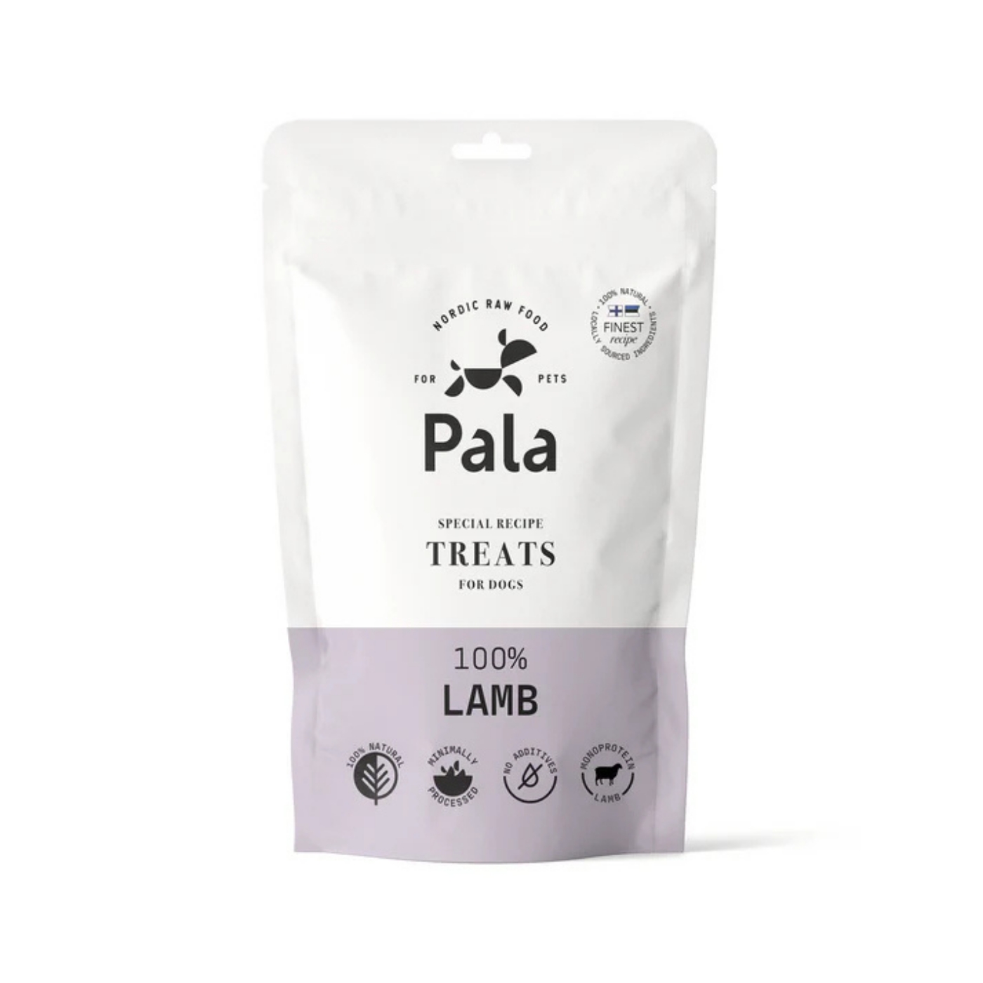 Pala Snack per Cani 100% Agnello Monoproteici 100 g