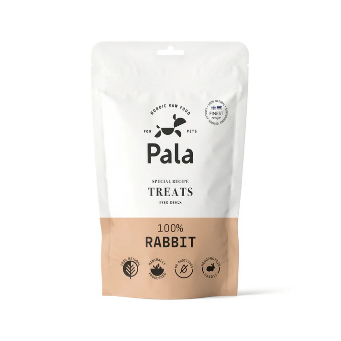 Pala Snack per Cani 100% Coniglio Monoproteici 100 g