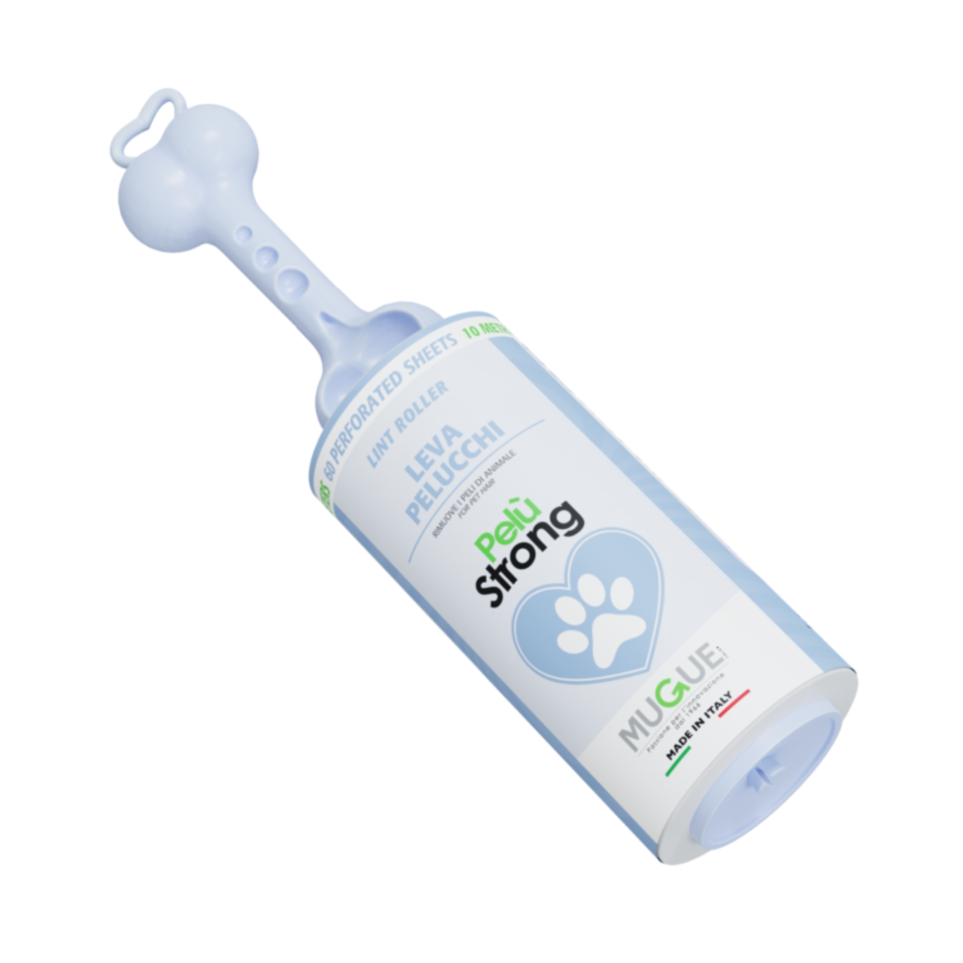 Mugue Spazzola Adesiva Leva Pelucchi Pelu' Strong Pet 10mt