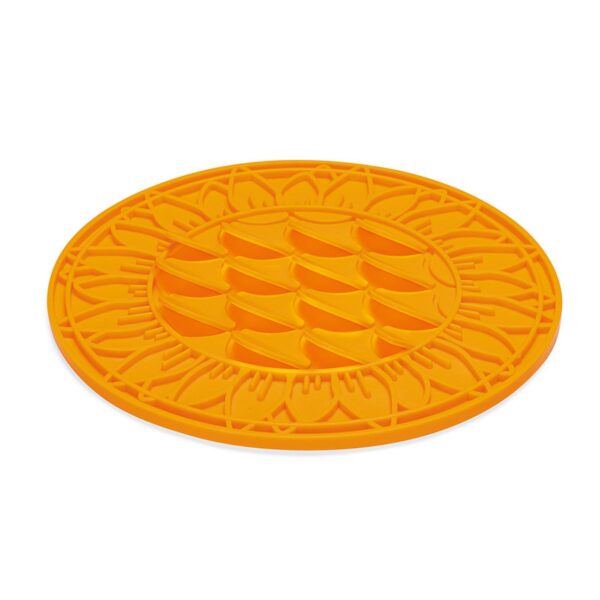 Beeztees Lick Mat Giarasole Arancio 30 cm