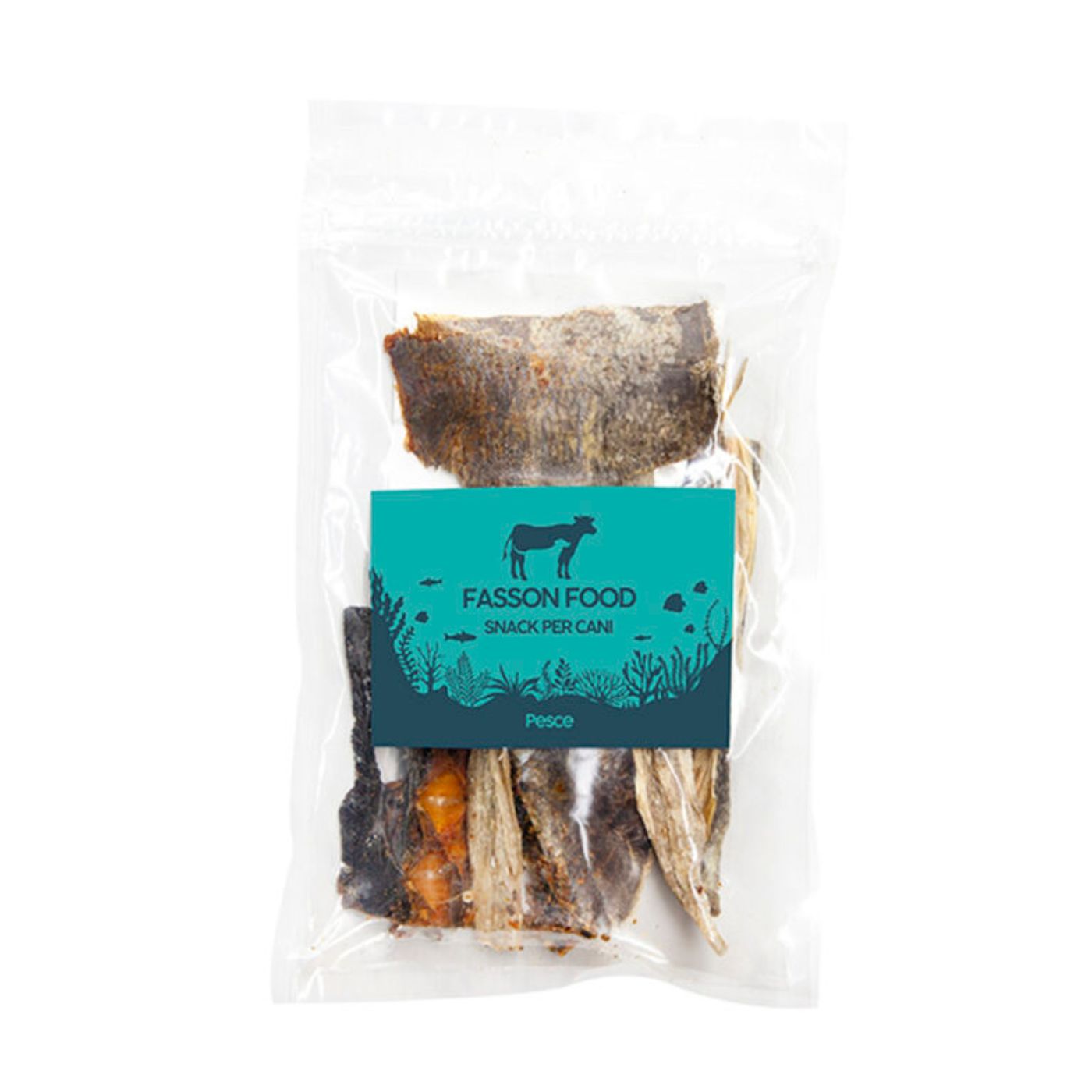 Fasson Food Misto Mare Essiccato Snack per Cani 70 g