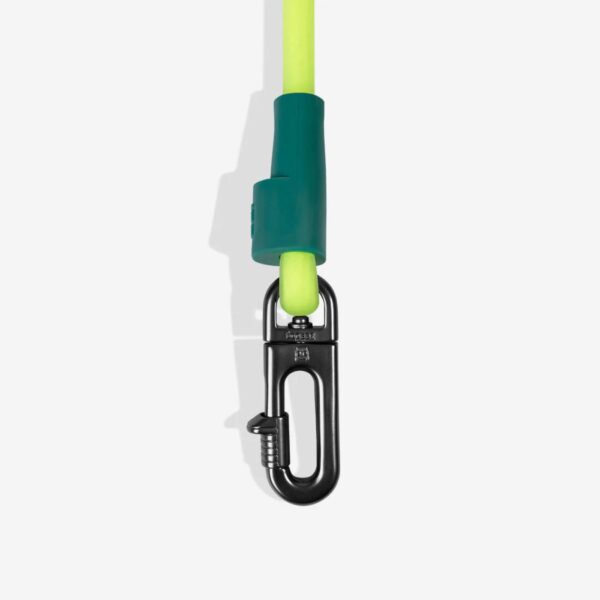 Zee.Dog Guinzaglio per Cani Mani Libere Fluo Neopro Handsfree Leash
