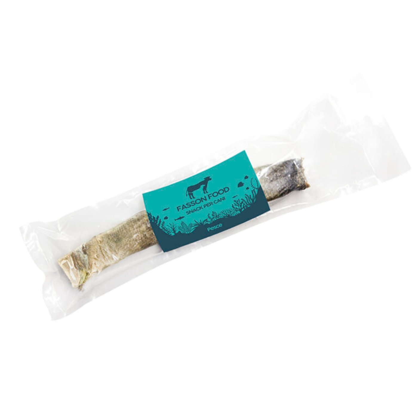 Fasson Food Tubo di Merluzzo Snack per Cani