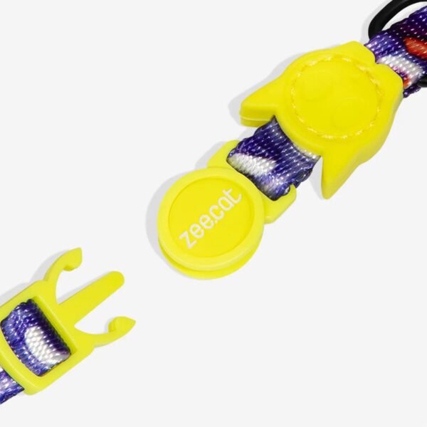 Zee.Cat Collare per Gatti Regolabile Puff H3D 20 - 30 cm