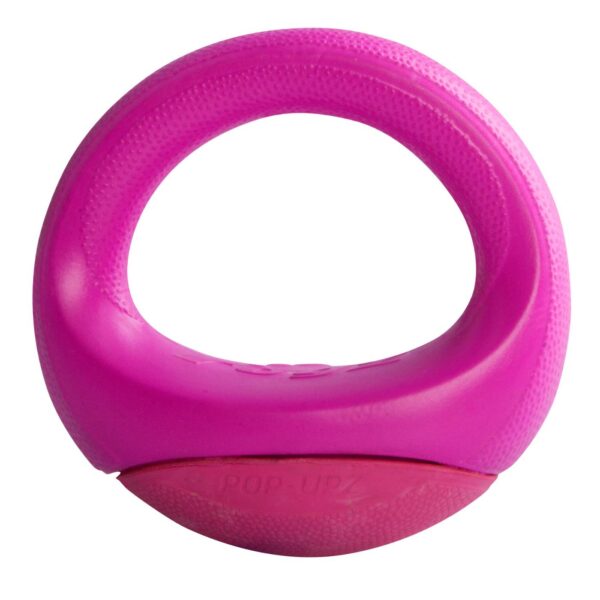 United Pets® Gioco da Riporto per Cani in Gomma POP-UPZ Rosa
