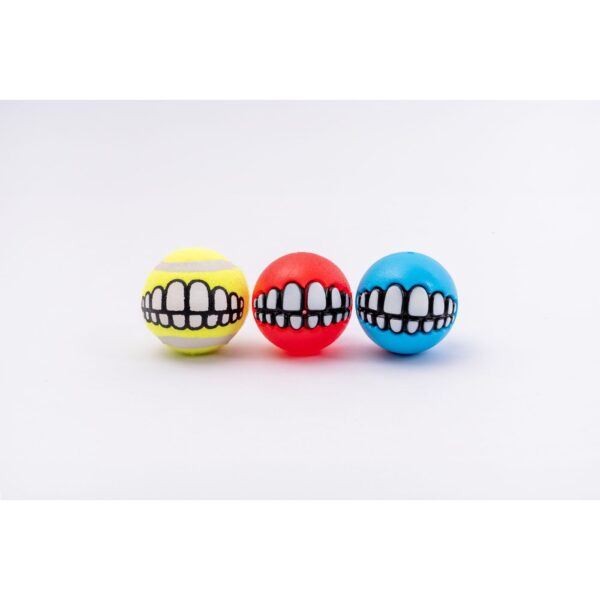United Pets Palla per Cani Grinz Piccola Ø 4,9 cm 3 pz Colori Assortiti