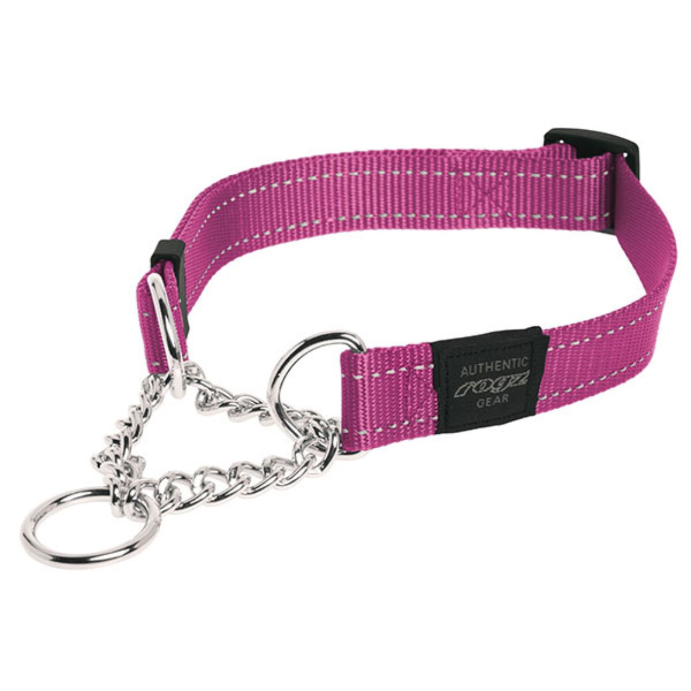 United Pets® Collare Semi Strozzo per Cani Obedience Rosa