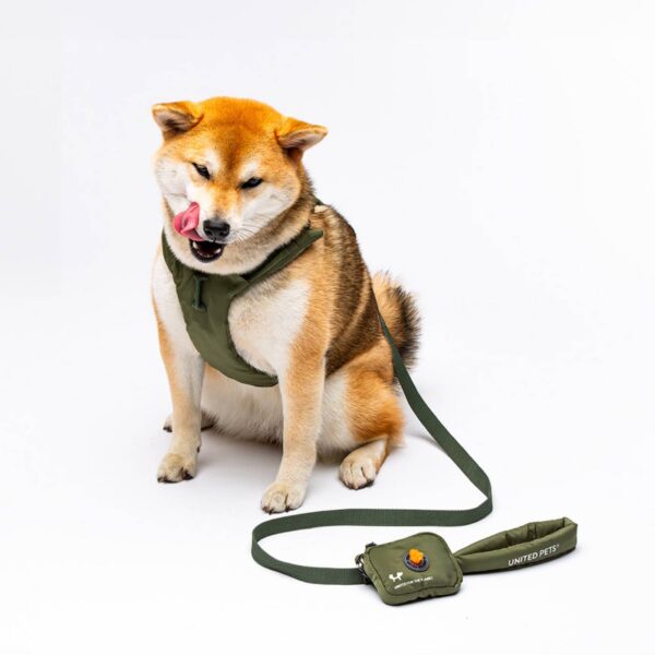 United Pets® Pettorina H per Cani Imbottita Linea CityLife Verde Militare