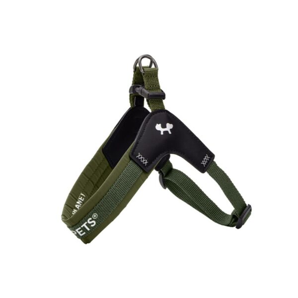 United Pets® Pettorina per Cani Aggancio Rapido Linea CityLife Verde Militare